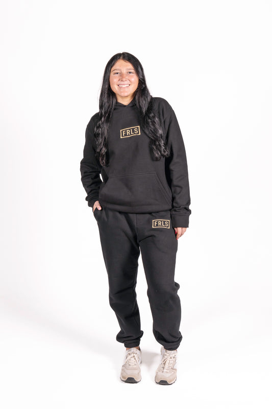 FRLS Black Hoodie