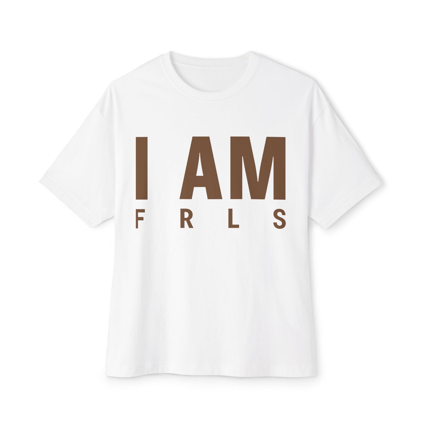 'I AM FRLS' Oversized Boxy Tee