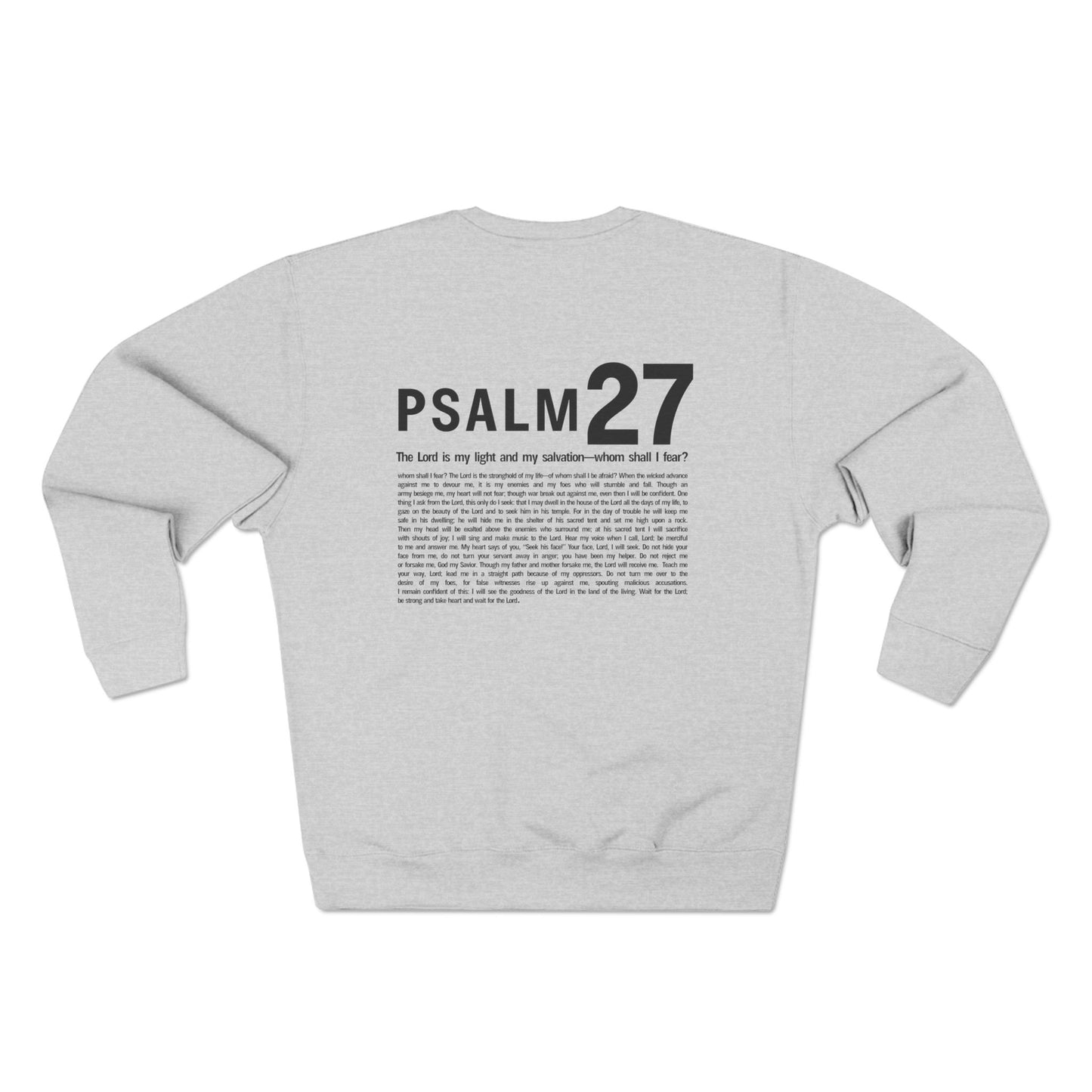 FRLS271 Psalm 27 Crewneck