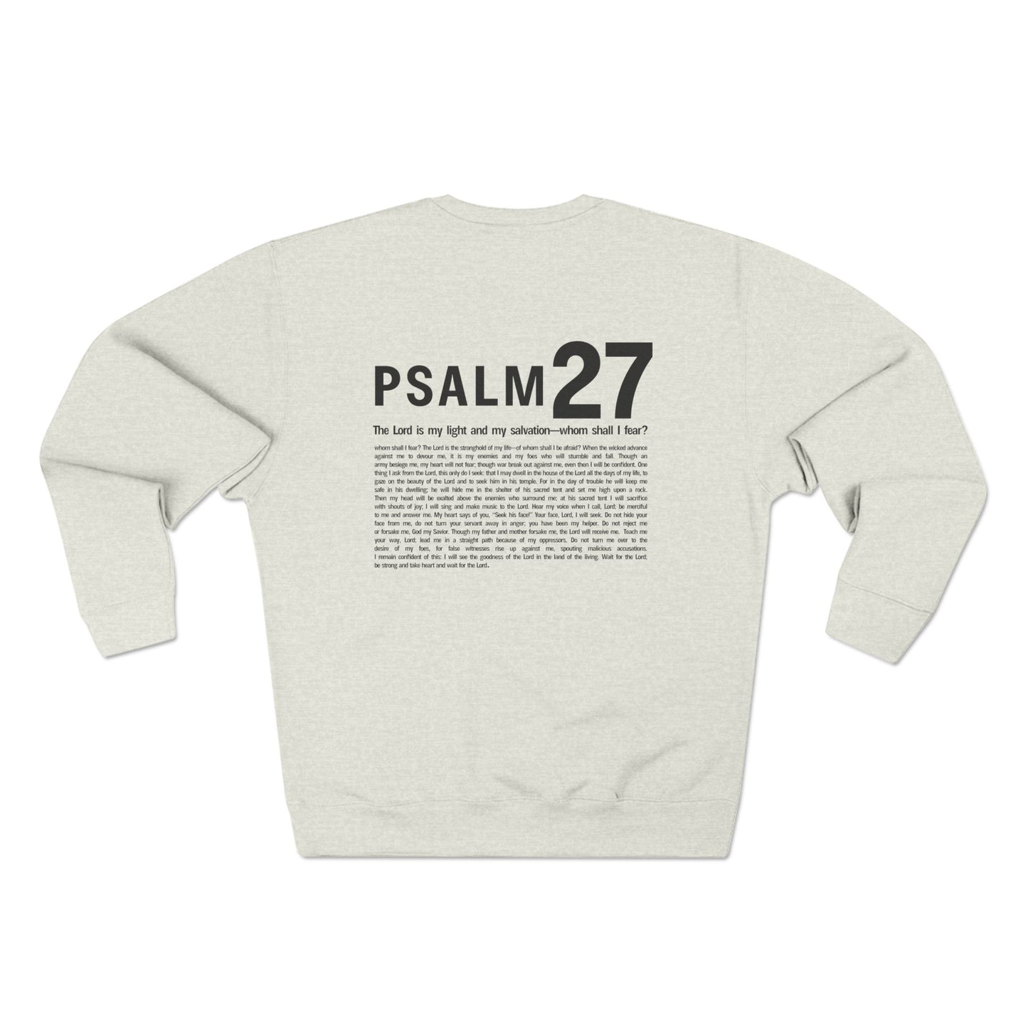 FRLS271 Psalm 27 Crewneck