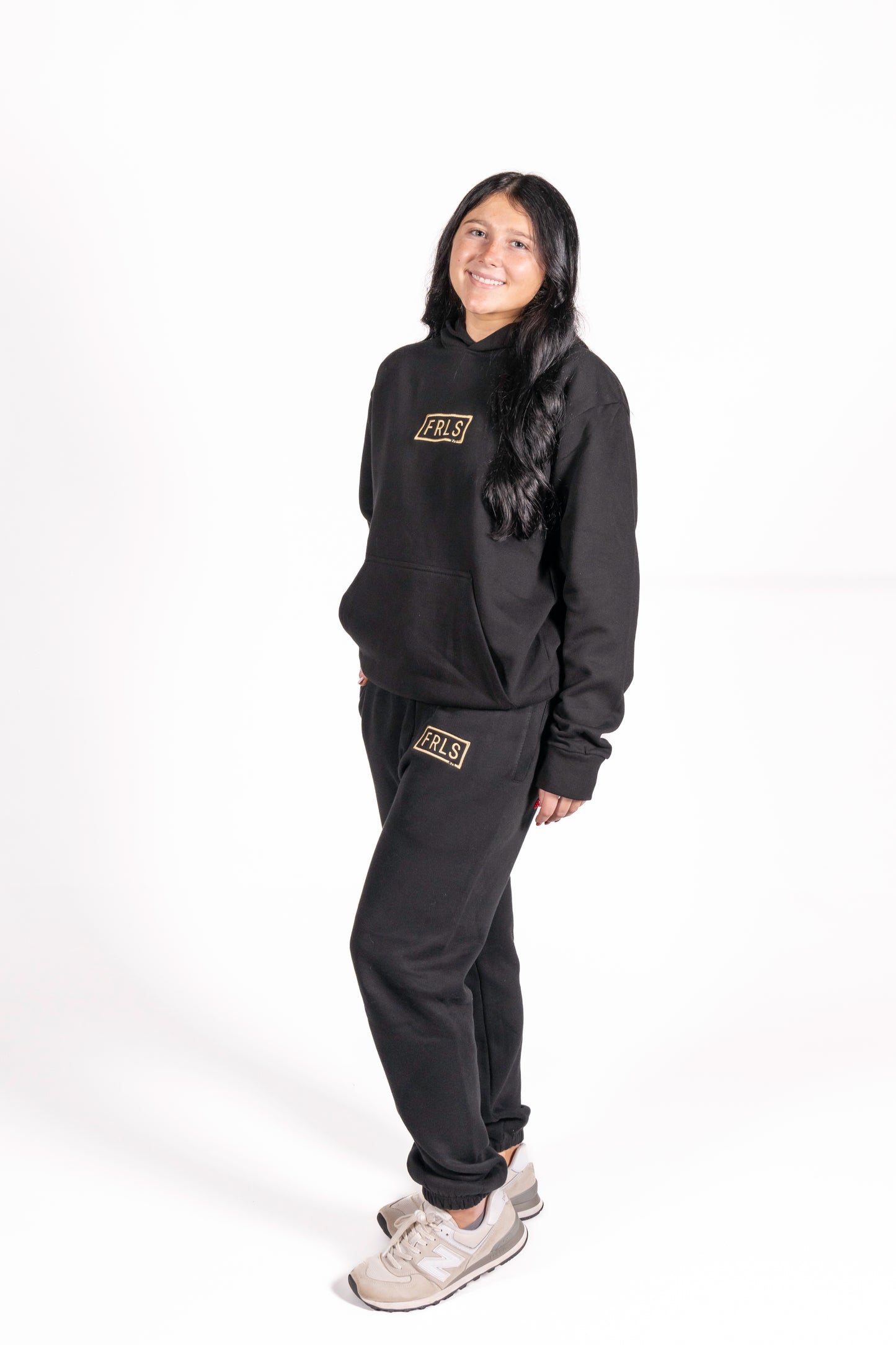 FRLS Black Hoodie